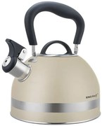 Klasyczny beżowy czajnik na każdy typ kuchenki B9-C49