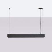 Lampa wisząca SPARK czarna SOLLUX  LIGHTING