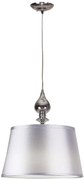 Srebrna lampa wisząca nad stół - B0-D10