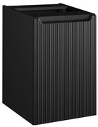 Szafka łazienkowa NOVA BLACK D2 81-40-1D 40cm czarna z koszem COMAD