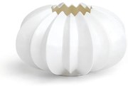 Biały porcelanowy świecznik Kähler Design Stella, ⌀ 13,5 cm