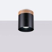Plafon RIF czarny SOLLUX  LIGHTING