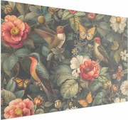 Plakat Kwiaty i motyle 60x40 cm bez ramy bez marginesu ARTGEIST B