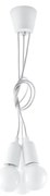 Biała lampa wisząca ø 15 cm Rene – Nice Lamps