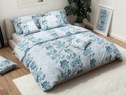 PrzytulneMieszkanie.pl PrzytulneMieszkanie.pl Pościel bawełniana HELGA turkusowa Rozmiar pościeli: 2 szt 70 x 90 cm | 200 x 220 cm