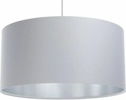 Lampa wisząca MODERN 40 szara/srebrne lustro