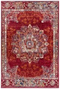 Dywan klasyczny Luxor Rozeta czerwony 57 cm x 90 cm