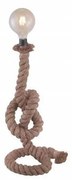 Leuchten Direkt 15480-18 - Lampa stołowa ROPE 1xE27/60W/230V