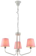 Różowa lampa wisząca - 3X K308 D1-K86