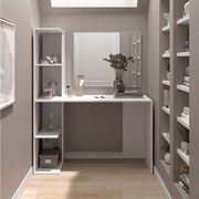 Toaletka biały 122.2x55.2x75.8 tower