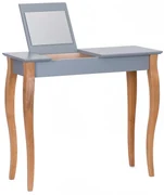 Toaletka z lustrem LILLO 85 cm ciemnoszara RAGABA