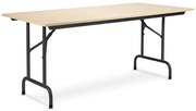 Stół RICO 2 160x80 buk/czarny NOWY STYL