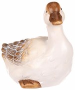 Ozdoba ogrodowa Kaczka, 17 x 10 x 17 cm, ceramika