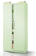 Szafa biurowa JAN, 900 x 1850 x 400 mm, Fresh Style: pastelowy zielony