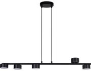 Żyrandol na lince PUNTO 5xGX53/12W/230V czarny