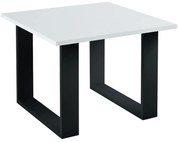 Minimalistyczny stolik kawowy biały N7-B60