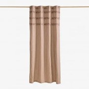Zasłona 140x260 Cm Z Bawełny Mogrena Rojo Cedro - Sklum