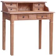 Brązowy sekretarzyk z szufladami - Iros