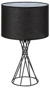 Rabalux 74082 lampa stołowa Nivra, czarny