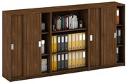 Zestaw szaf MIRELLI, Typ IV - orzech