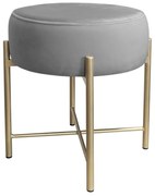 Taboret Pola noga metalowa złota MG17