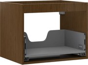 Mexen Box-A korpus szafki podumywalkowej 60 cm, 1 szuflada, orzech - 91AX0-0600-470-1-86