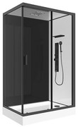 Kabina prysznicowa z hydromasażem - Montaż z dowolnej strony - szer. 110 x gł. 80 x wys. 215 cm - FOMIRA