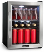 Klarstein Beersafe 55.2cm 33L Lodówka na Napoje Czarny/Srebrny