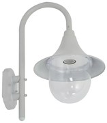 Biały aluminiowy kinkiet ogrodowy - 4X A465 S1-G53