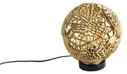 Lampa stołowa w stylu art deco złota - Maro ArtDeco Oswietlenie wewnetrzne