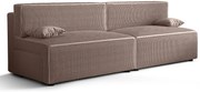 Beżowa rozkładana sofa R6-T85