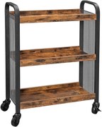 Industrialny Mobilny Stolik Barowy Do Kuchni I Jadalni G1-F63