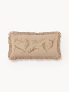 Poduszka z bawełny z frędzlami Risca