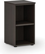 Regał biurowy PRIMO WOOD, 400 x 420 x 740 mm, wenge