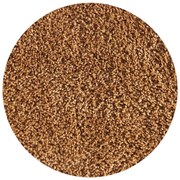 Dywan shaggy Best jednokolorowy cognac koło 160 cm x 160 cm