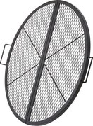 Okrągły Składany Ruszt SucceBuy 91cm, Wytrzymała Stal X-Marks, Przenośne Naczynia Kuchenne do Campingu na Imprezy Plenerowe, Czarny