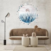 Naklejki na ścianę - Krajobraz leśny