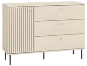 Komoda ELLEN 120 1D3S kaszmir ML MEBLE