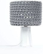 Lampa stołowa COTTON WOOD szara BPS KONCEPT