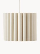 Lampa wisząca z lnu Lucina