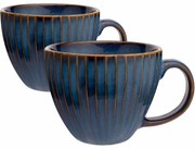 Altom Zestaw 2 kubków jumbo Reactive Stripes 450ml