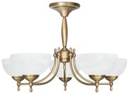 Elegancki złoty żyrandol C-S5AK