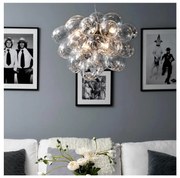 ByRydens 4200440-7002 - Żyrandol na lince GROSS 8xG9/4W/230V przezroczysty