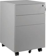 Kontenerek biurowy XD-040-3 szary UNIQUE