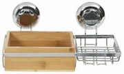 Compactor Półka bambusowa z uchwytem na mydło Bestlock SPA Bamboo, 27,3 x 15 x 13,5 cm