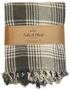 Koc piknikowy TAKE A PLAID 160x160 cm, zielony