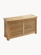 Wąska skrzynia do przechowywania z drewna tekowego Storage