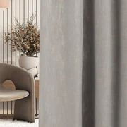 Zasłona gotowa na taśmie marszczącej 140x280cm light grey 1 szt.