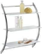 Półka ścienna VERMONT, łazienkowa - 3 poziomy, WENKO