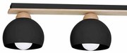 Lampa sufitowa DAMA BLACK 3xE27
